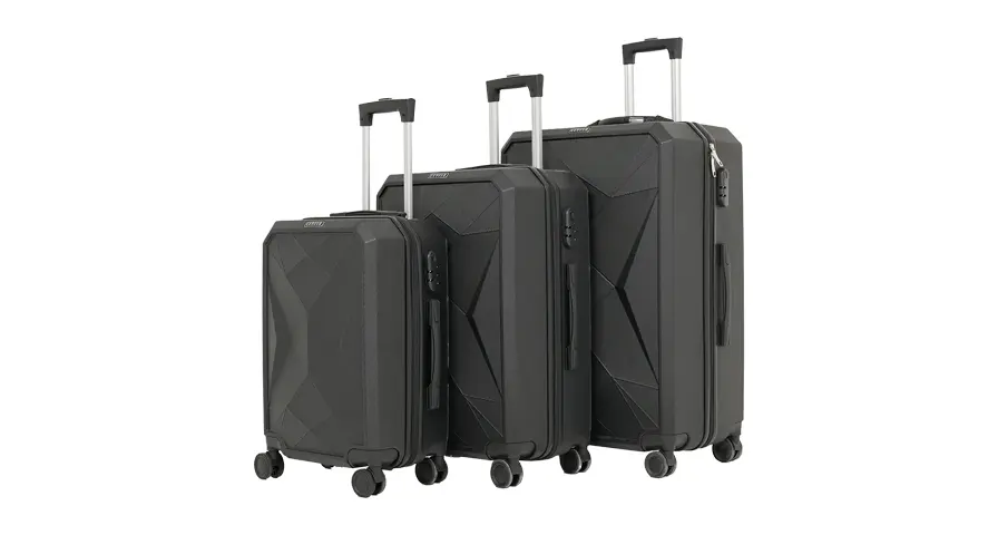 Levelo ABS Set of 3 Travel Luggage 20